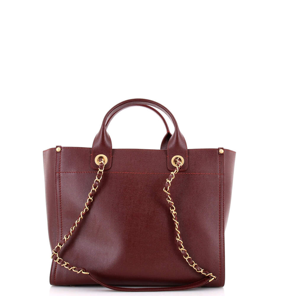 Chanel Deauville Tote Studded Caviar #241415C47B - Picture 3 of 6